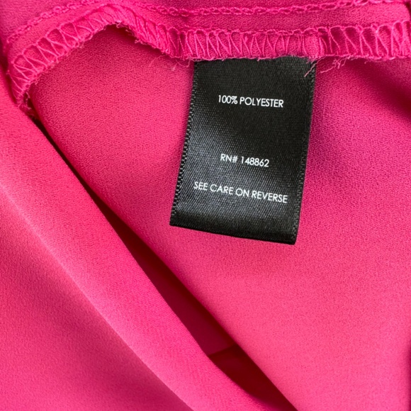 TORRID Tank Top Plus Women Sz 2 V-Neck Straps Fucsia - Picture 5 of 6